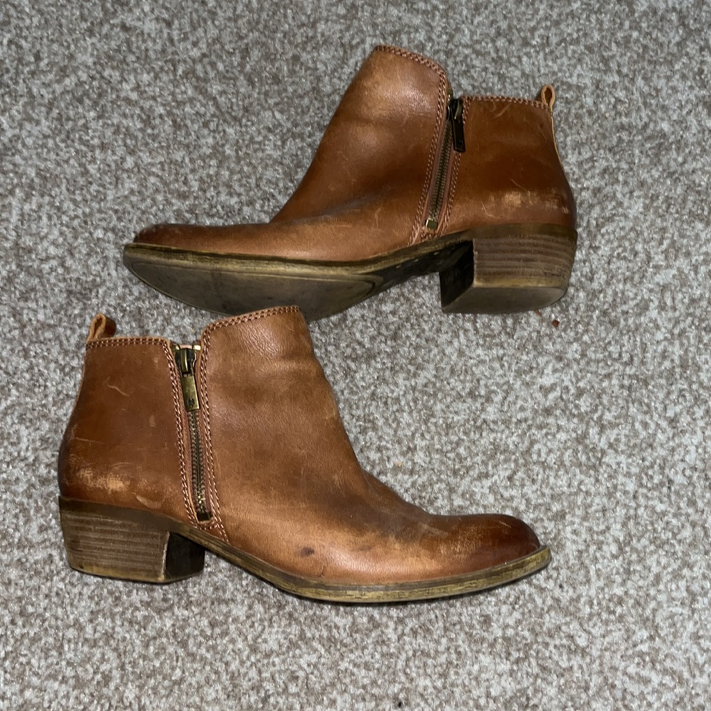 Lucky Brand Brown Booties Lucky Brand Brown Booties